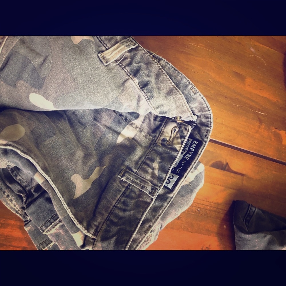 Camo men’s joggers